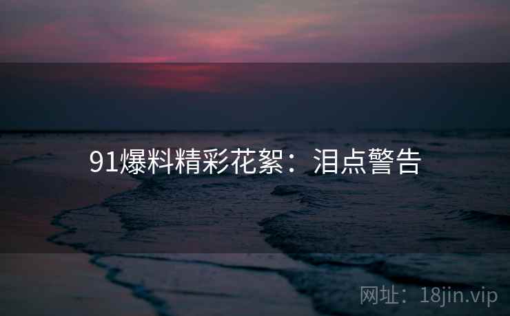 91爆料精彩花絮：泪点警告